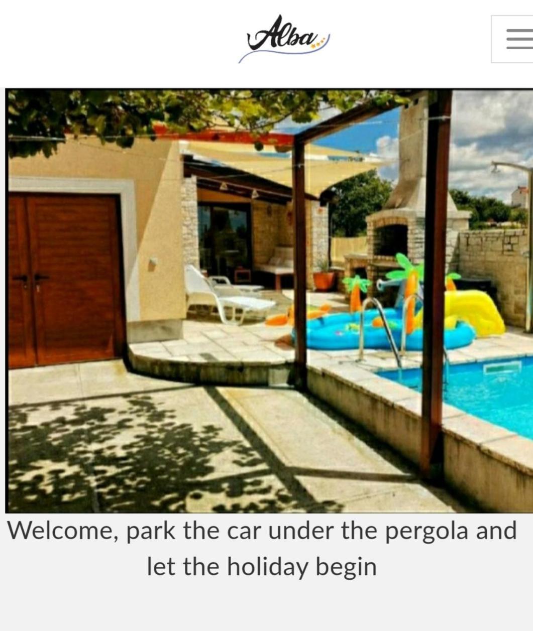 Luxury Apartment Alba With Pool Kanfanar Exterior photo